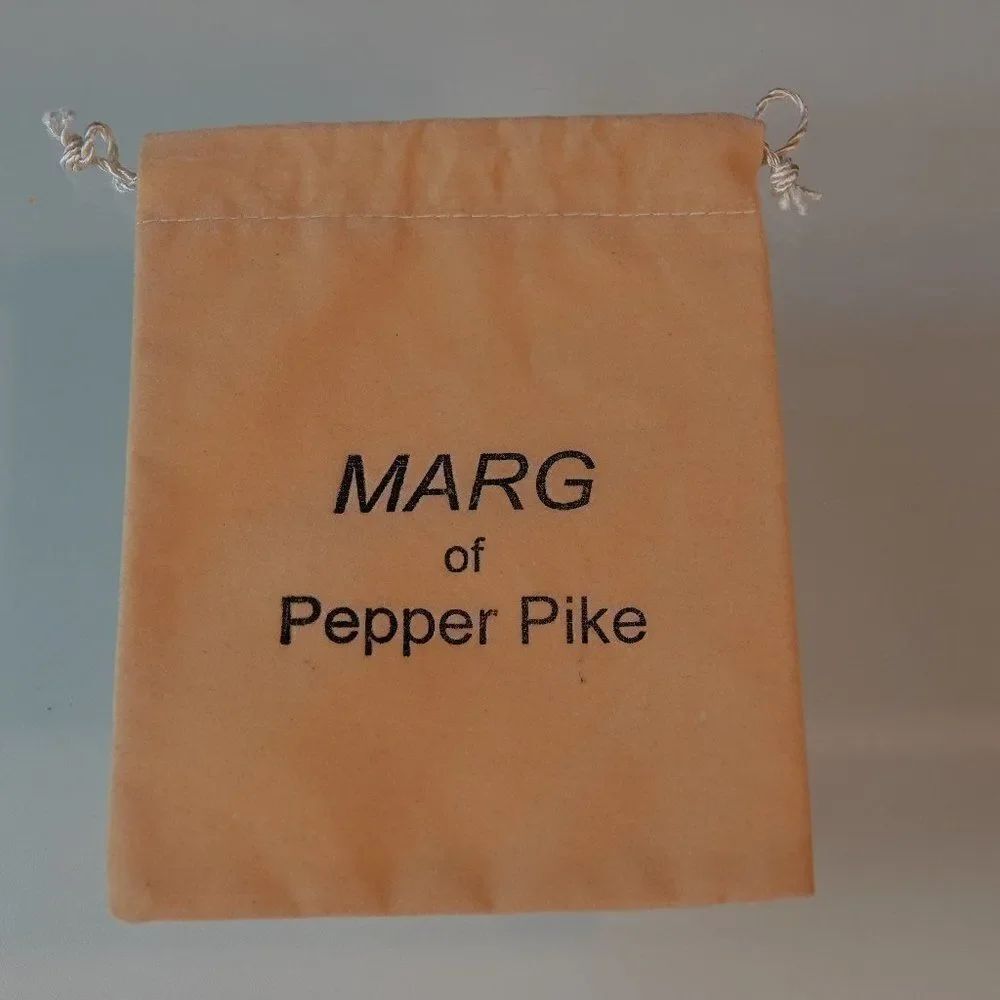 Vintage MARG Of Pepper Pike Jewelry Pouch